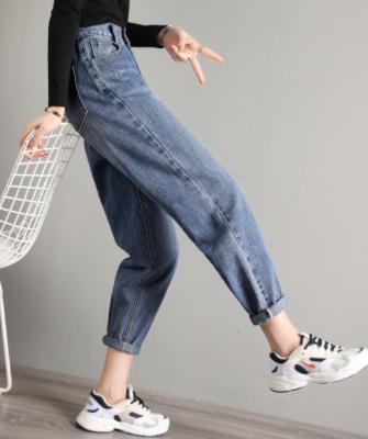 фото 3 Свободные джинсы на резинке