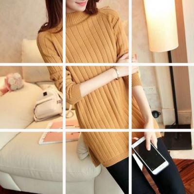 фото 3 Трикотажное платье с воротником