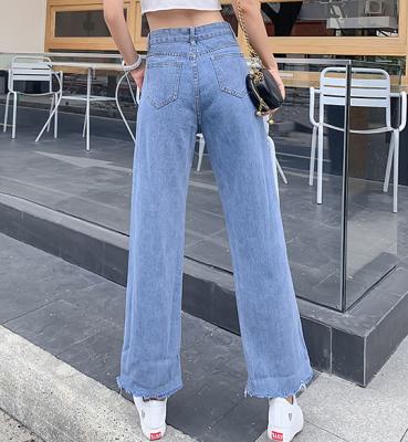 фото 3 Широкие прямые джинсы