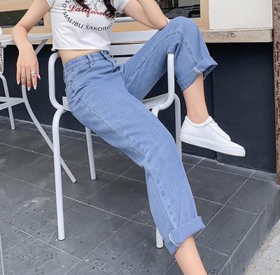 фото 4 Широкие прямые джинсы