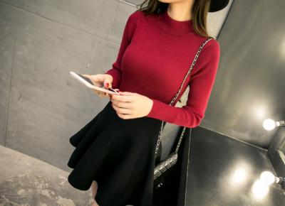 фото 2 Свитер с воротником под горло