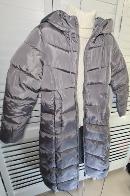 фото 6 Длинная зимняя куртка с капюшоном